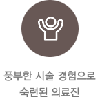 하이푸 1세대 의료진과 풍부한 임상경력